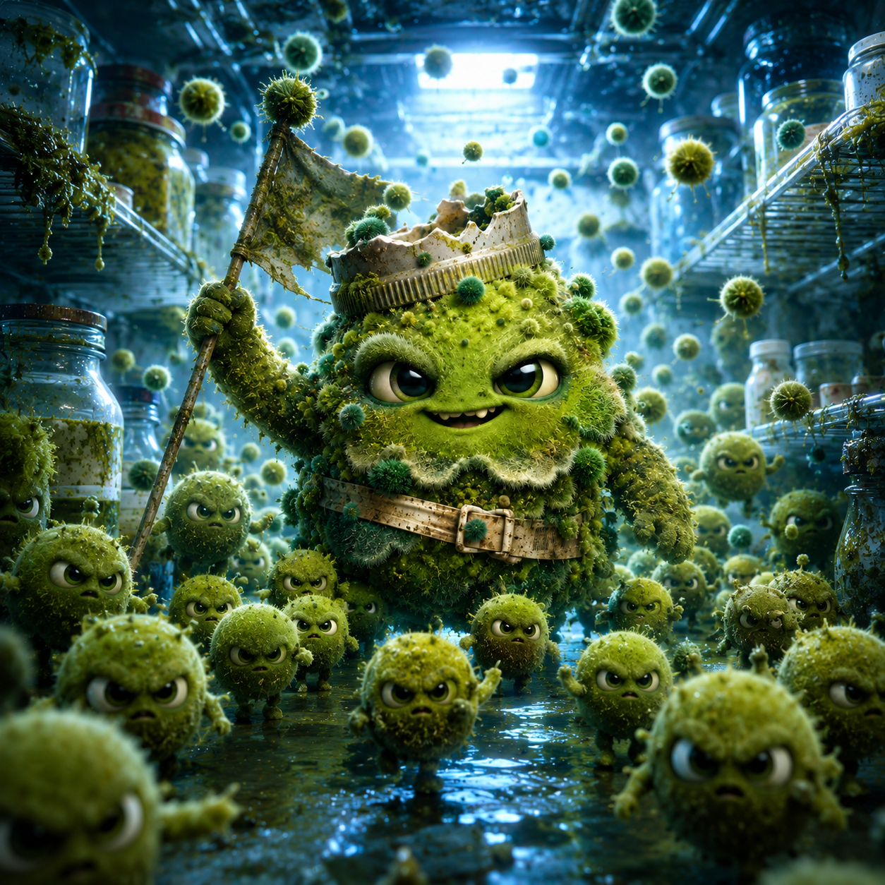 Spores awaken